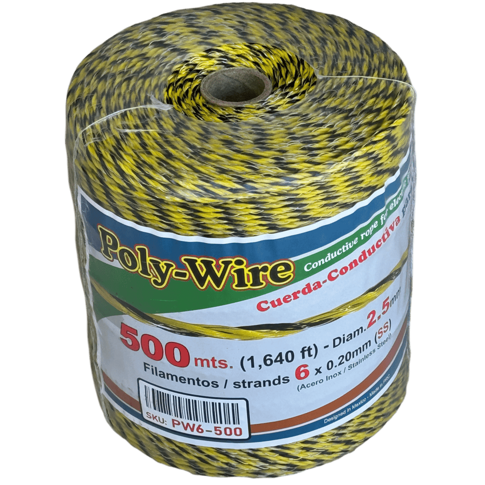 polywire 2.5mm 6x500m polywire 2.5mm 6x500m