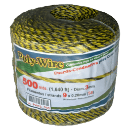 polywire 3mm 9x500m