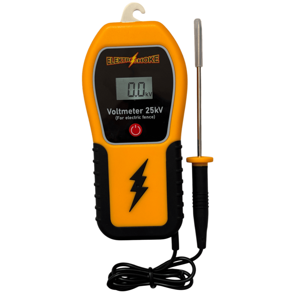 Instala tu Cerco ElektroChoke como un Experto Voltímetro 25 kV