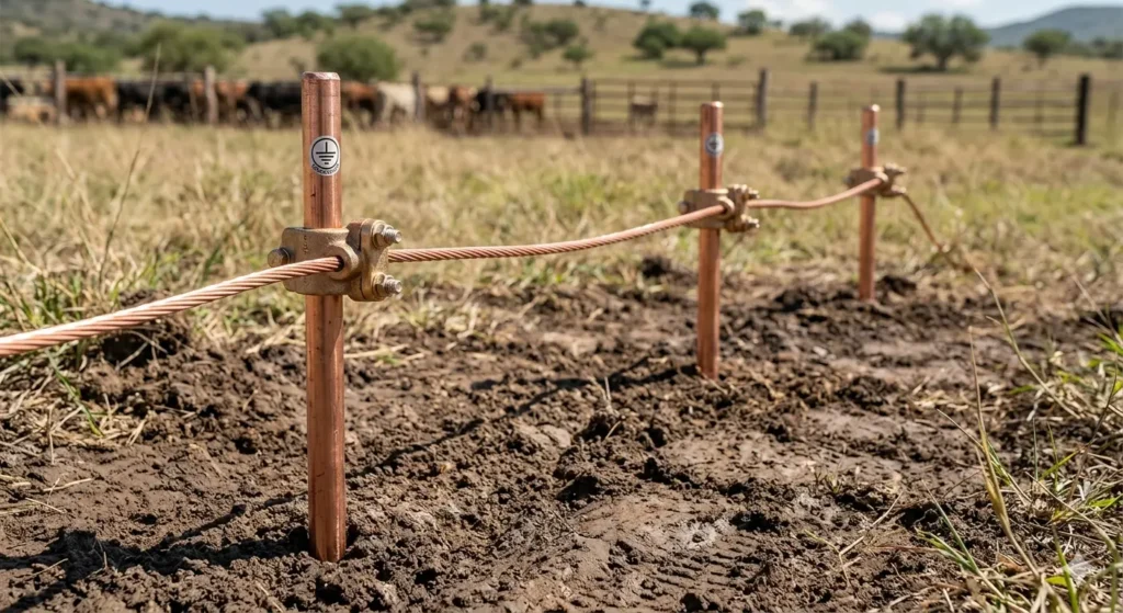 Instala tu Cerco ElektroChoke como un Experto varillas de tierra