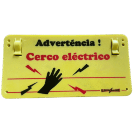 Placa de advertencia